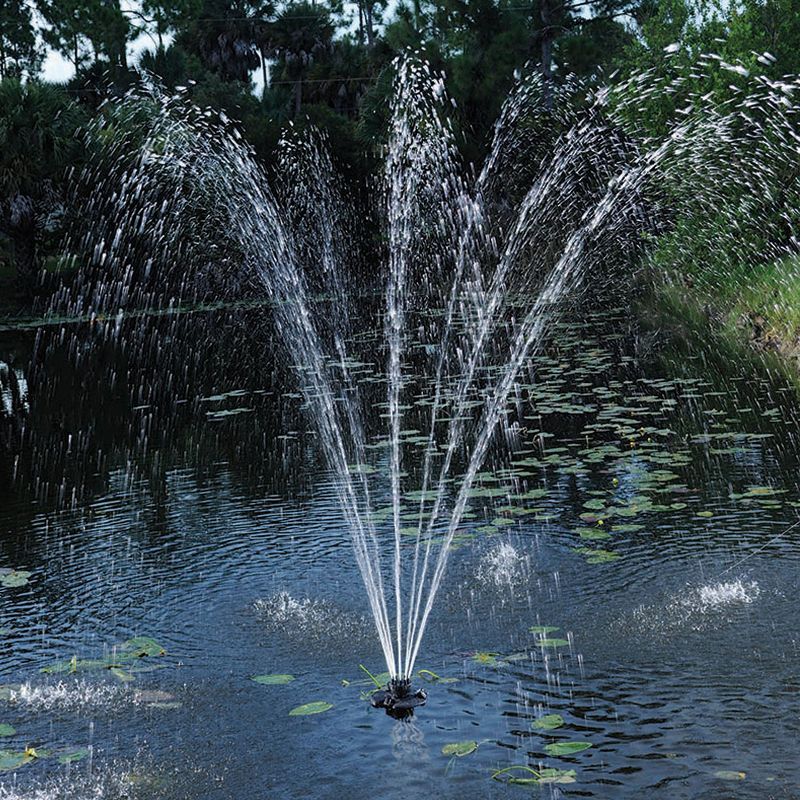 pond boss Floating Fountain with Lights, 3 of 7