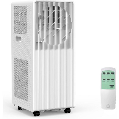 14,000 BTU Portable AC for 225-300 Sq.Ft - 3-in-1 Cooling, Dehumidifier & Fan, Drain-Free, Sleep Mode, Timer, Remote, Window Kit