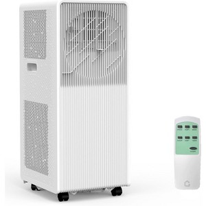 14,000 BTU Portable AC for 225-300 Sq.Ft - 3-in-1 Cooling, Dehumidifier & Fan, Drain-Free, Sleep Mode, Timer, Remote, Window Kit - 1 of 4