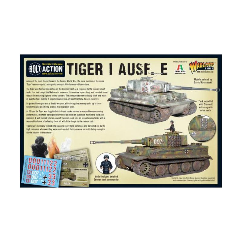 Tiger I Ausf. E (2nd Edition) Miniatures Box Set, 2 of 4