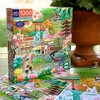 eeBoo Piece & Love: Seasons in Kyoto, 1000 Piece Puzzle, 23" Square Adult Jigsaw - 4 of 4