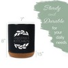 Elanze Designs Grandma's Black X-Large Cork Bottom Kitchen Utensil Holder - 2 of 4