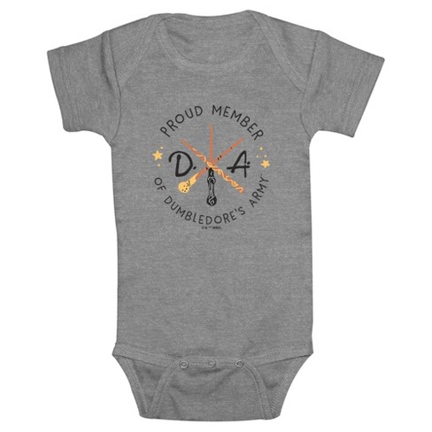 Infant's Harry Potter Proud Member of Dumbledore’s Army Bodysuit - image 1 of 3