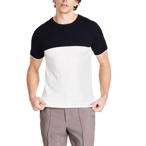 Alfani Mens Colorblocked Knit Sweater - 1 of 1