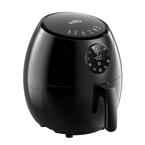 willz 3.5 Quart Digital Air Fryer with 6 Preset Functions in Black