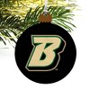 Binghamton University Logo Wood Christmas Tree Holiday Ornament - 4 of 4