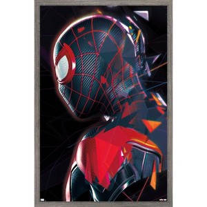 Trends International Marvel's Spider-Man: Miles Morales - Profile Framed Wall Poster Prints - 1 of 4