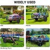750/1500 LB Heavy Duty Steel Dump Cart with 16¡± All-Terrain Tires & Foot Pedal Dump, 15 Cu Ft Utility Trailer for ATV, Lawn Tractor and Yard Work - 4 of 4