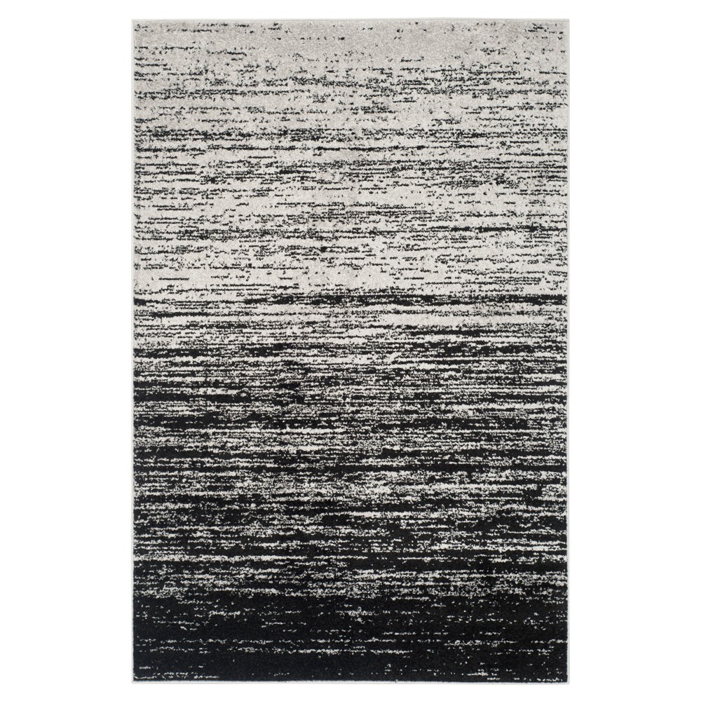 Norris Area Rug - Silver/Black (6'x9') - Safavieh