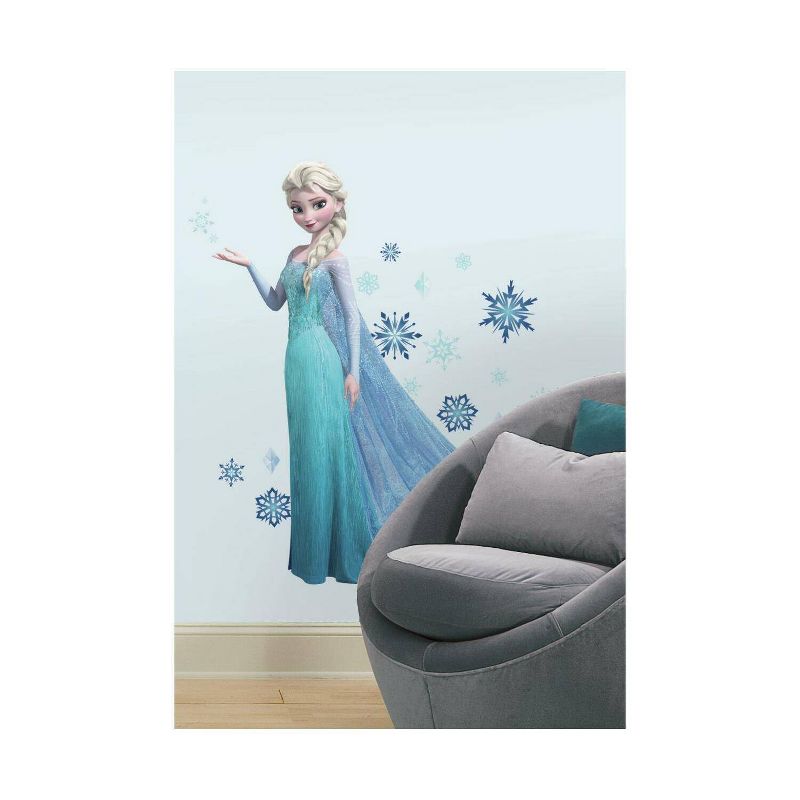 Frozen Elsa Peel and Stick Giant Kids&#39; Wall Decal, 6 of 8