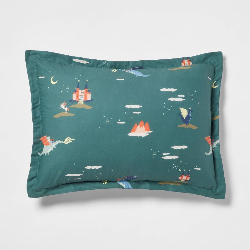 Kids' Comforter Set Dragon Print  - Pillowfort™, 5 of 7