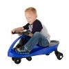 Toy Time Kids' Zig Zag Wiggle Car Ride-On - Blue and Black - 4 of 4