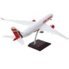 Airbus A350-900 Commercial Aircraft with Flaps Down "Air India" White w/Striped Tail 1/200 Diecast Model Airplane by GeminiJets - 3 of 4