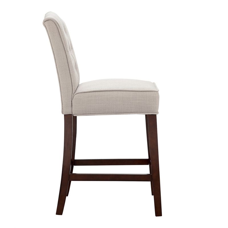Khloe Tufted Counter Height Barstool Tan - Madison Park, 6 of 10