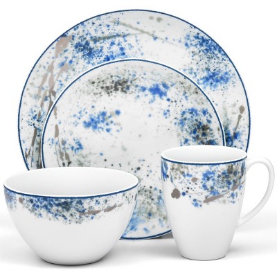 Noritake Blue Nebula 4-Piece Place Setting