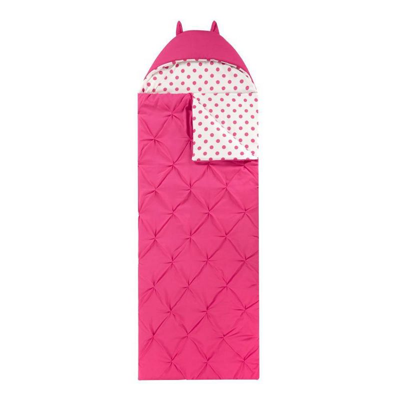 Twin XL Nicki Kids&#39; Sleeping Bag Fuschia - Chic Home Design, 3 of 6