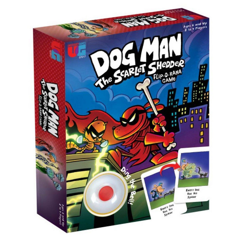 Dog Man The Scarlet Shedder Flip-O-Rama Game