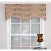 RLF Home Petite Corded Cornice 100% Cotton with Fully Lined 3" Rod Pocket Valnance for Windows 50" x 17" Harvest - 2 of 4