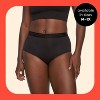 Thinx for All Leaks Women's Sensory Friendly Light Absorbency Hi-Waisted Bladder Leak Underwear - Black - 1X - image 3 of 4