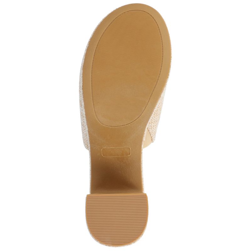 Journee Collection Womens Enyya Tru Comfort Foam Slip On Platform Sandals, 5 of 10