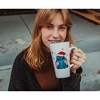 Silver Buffalo Disney Lilo & Stitch Santa Hat Ceramic Latte Mug | Holds 16 Ounces - 4 of 4