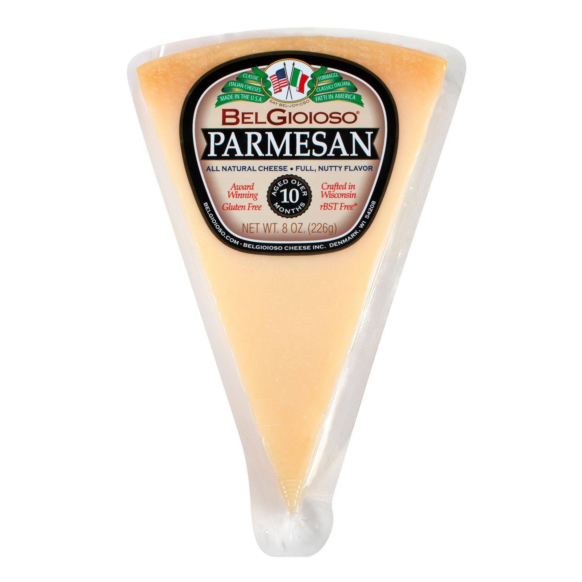 Belgioioso Parmesan Cheese Wedge - 8oz