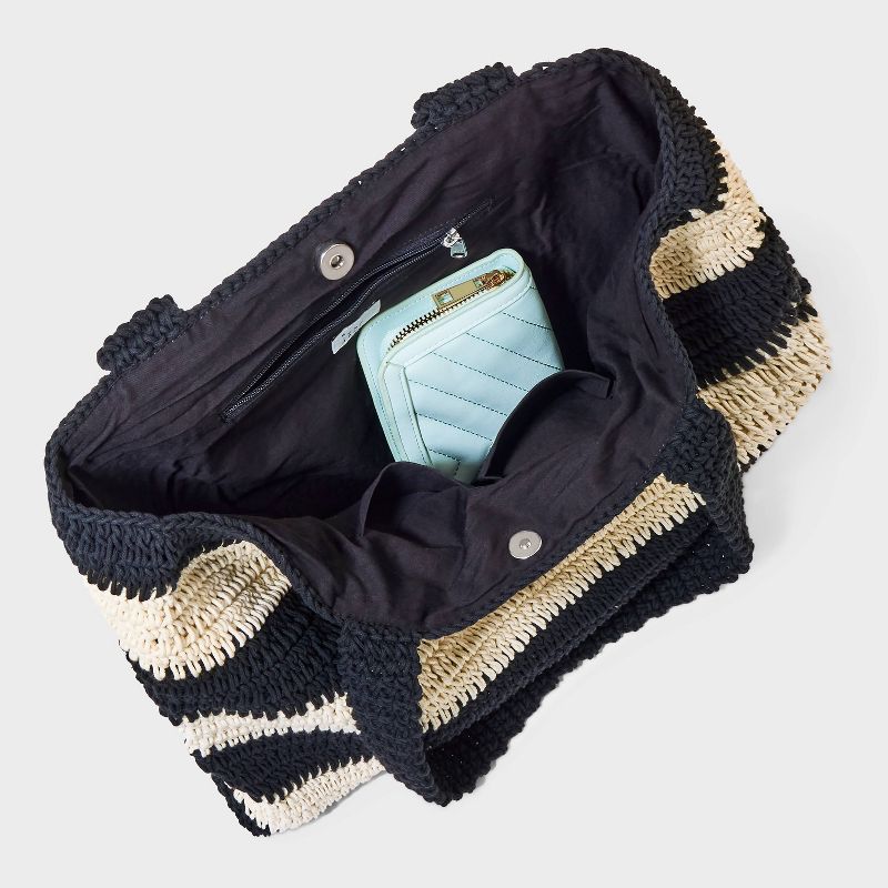 Crochet Tote Handbag - A New Day™, 5 of 10