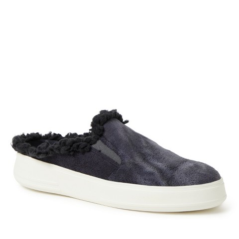 Женские кроссовки Dearfoams Women's Everly Sport Foam Mule Slip-On Sneaker - Black Size 8