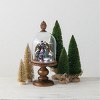 Sullivans Set of 2 Decorative Accent Trees with Snow 14.5"H & 9"H Gold - 4 of 4