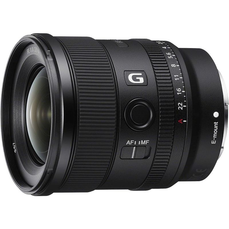 Sony SEL20F18G FE 20mm F1.8 G Full-Frame Large-Aperture Ultra-Wide Angle G Lens, 1 of 4