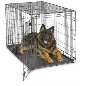 24 Inch Rabbit Cage, Portable Rabbit Carriers with Slide Out Tray, Top & Front Door - 1 of 4