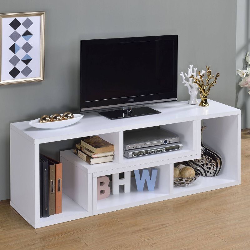 22" Velma 4 Shelf Multipurpose Modular Bookcase TV Stand – Coaster, 5 of 22