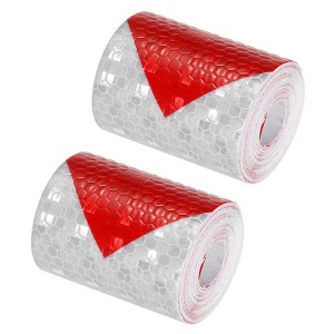 Unique Bargains Waterproof Self-Adhesive Warning Safety Reflective Tape - 1 of 4