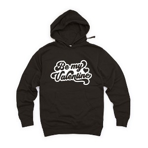 Simply Sage Market Women's Graphic Hoodie Be My Valentine Retro - 1 of 2