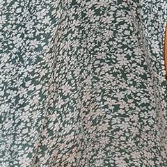 light green round flower lightgreen print