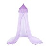 YEERSWAG Elegant Princess Bed Curtain Net Round Floral Mosquito Net For Single to King Size - image 4 of 4