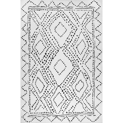 Nuloom Mila Pet Friendly Machine Washable Diamond Trellis Area Rug