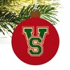 Mississippi Valley State University Secondary Logo Wood Christmas Tree Holiday Ornament - 4 of 4