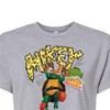 Women's - Teenage Mutant Ninja Turtles - Michelangelo AKA Mikey Cropped Graphic T-Shirt - 2 of 4