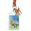 Disney Bambi Besties Forever Lanyard ID Badge Holder and 2" Rubber Charm - 2 of 4