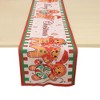 Unique Bargains Christmas Table Runner Three Gingerbread Men Polyester Multicolor 71x14 Inch 1 Pc - 4 of 4