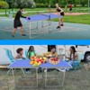 VisioGear Game Table, Foldable Tennis Table, Portable Ping Pong Table Set for Indoor Outdoor - 4 of 4