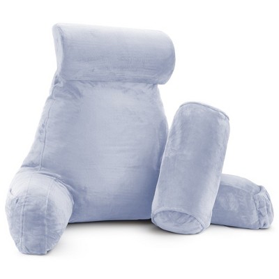 Nestl Reading Bed Rest Pillow Large Ice Blue Target