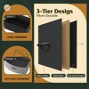5-Drawer Tall Fabric Dresser with Wood Top, Storage Organizer Chest for Bedroom, Closet, Hallway, Sturdy Steel Frame - 4 of 4