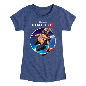 Girls' - Disney - Space Logo Fitted Short Sleeve Graphic T-Shirt - 1 of 4