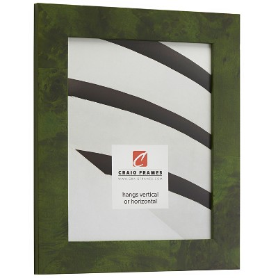 Classic Green Burl Wood 16x20 Wall Picture Frame