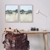 Stupell Industries Brushed Abstract Badlands Scenery Black Framed Giclee Art - 2 of 4
