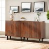 Hommoo 59" Modern Sideboard Buffet Storage Cabinet with Doors - 2 of 4