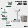 Hike Crew Portable Camping Sink & Toilet - 4.5 Gal Outdoor Sink & Travel Toilet W/5 Gal Waste Tank - 2 of 4
