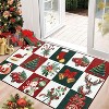 TackView Christmas Rugs for Living Room, mas Style Prints Soft Low Pile Bedroom Rug Large Carpet,Stain Resistance - 3 of 4